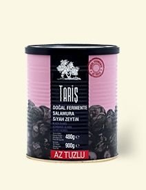 TARİŞ SALAMURA SİYAH ZEYTİN AZ TUZLU 480gr